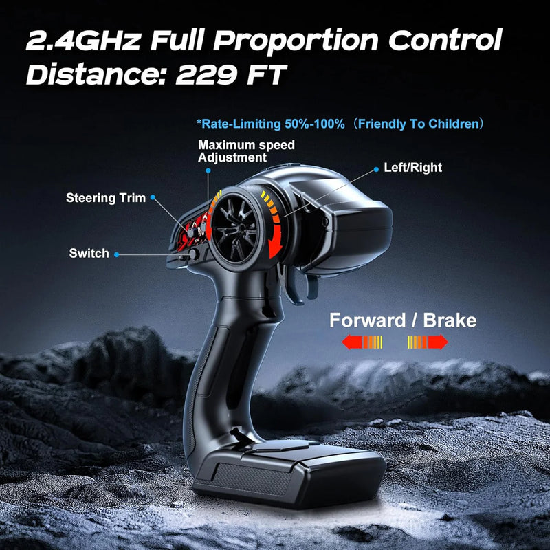 4x4 Off-Road RC Truck – Powerful All-Terrain Monster Vehicle 🚙