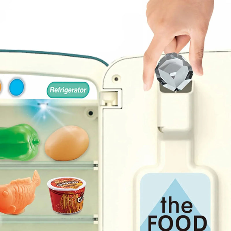 Multi-functional Pretend Fridge With Real Cooling | For Smart Kids