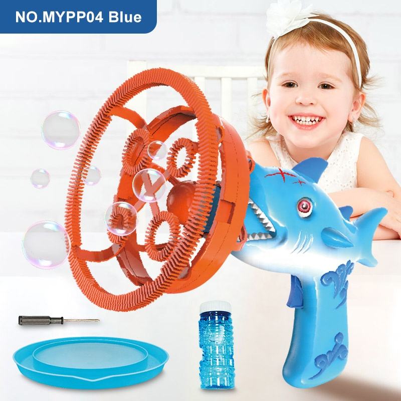 2-in-1 Bubble Blower Gun for Kids
