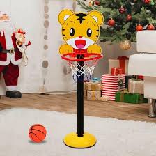 Kids Basketball Hoop Set – Adjustable Basketball Game for Kids